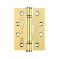 Ball Bearing Door Hinges Zoo Hardware 100 x 76mm Grade 13 PVD Brass per single 4.63